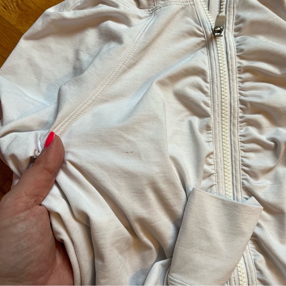 Athleta Women’s Crosscurrent UPF Jacket in white size small - Picture 6 of 8